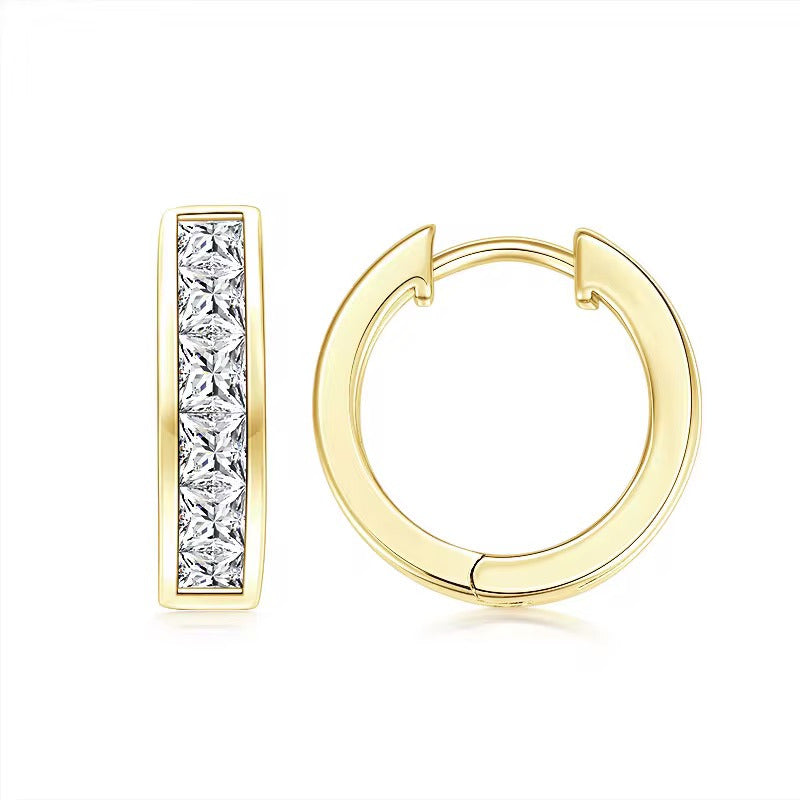 Celine - Gold Hoop Earrings
